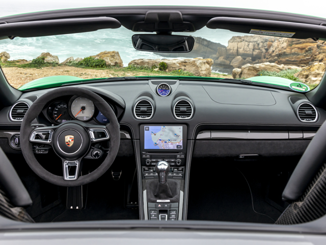 2024 Porsche Boxster interior